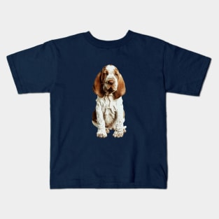 Bracco Italiano puppy dog Kids T-Shirt